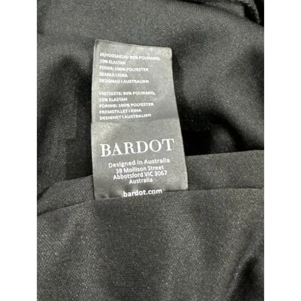 BARDOT Women Midi Black Lace Dress 2 - Picture 6 of 8